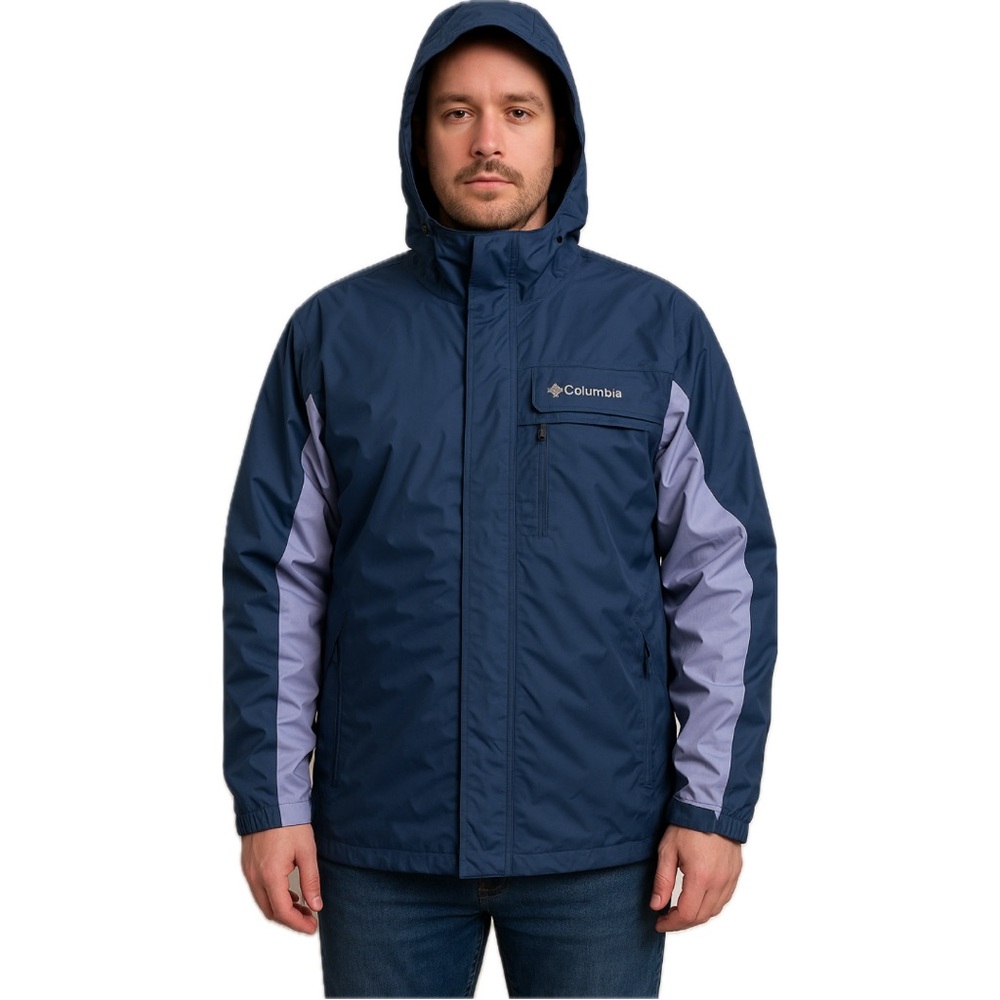 Columbia Watertight Rain Jacket Mesh Lined Windbreaker Jacket Size Men’s Large